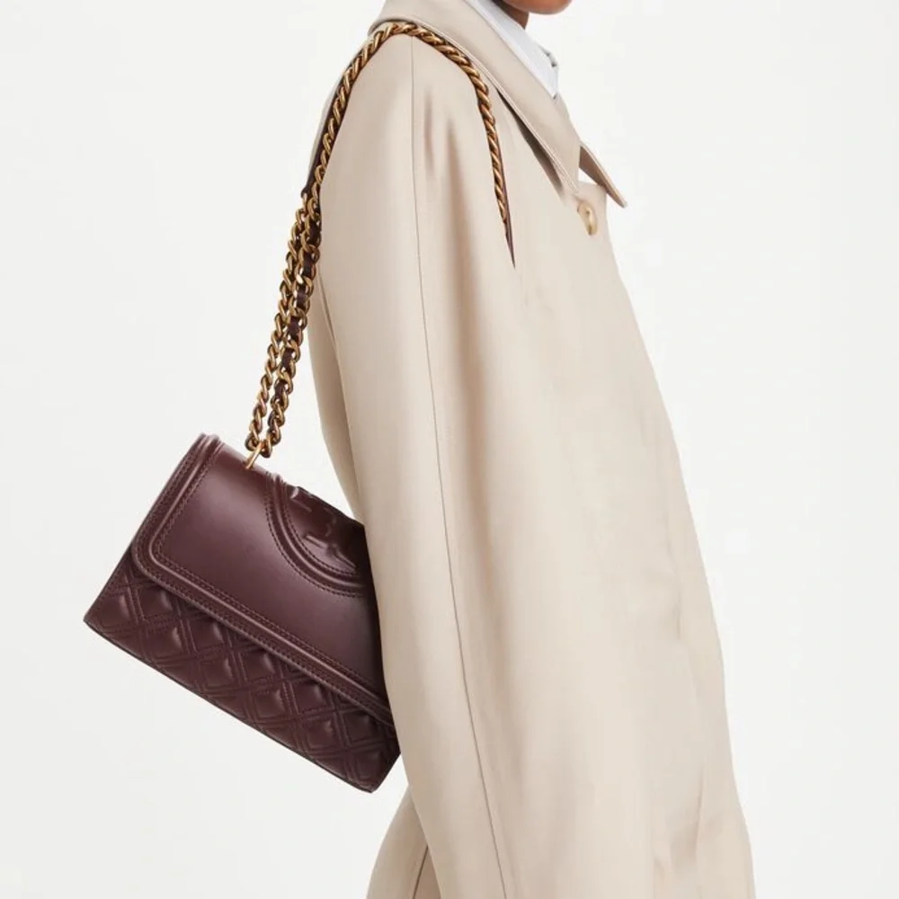 Tory Burch Burgundy Crossbody Bag